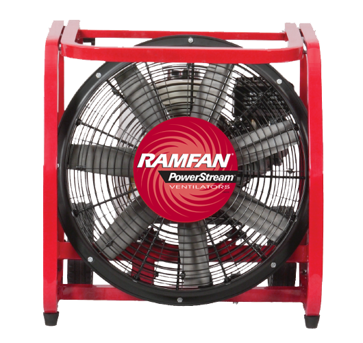 RAMFAN 21”/ 54cm | GX400 Turbo Fan PPV, NSN : 4140-01-618-8609, PN : GE5022