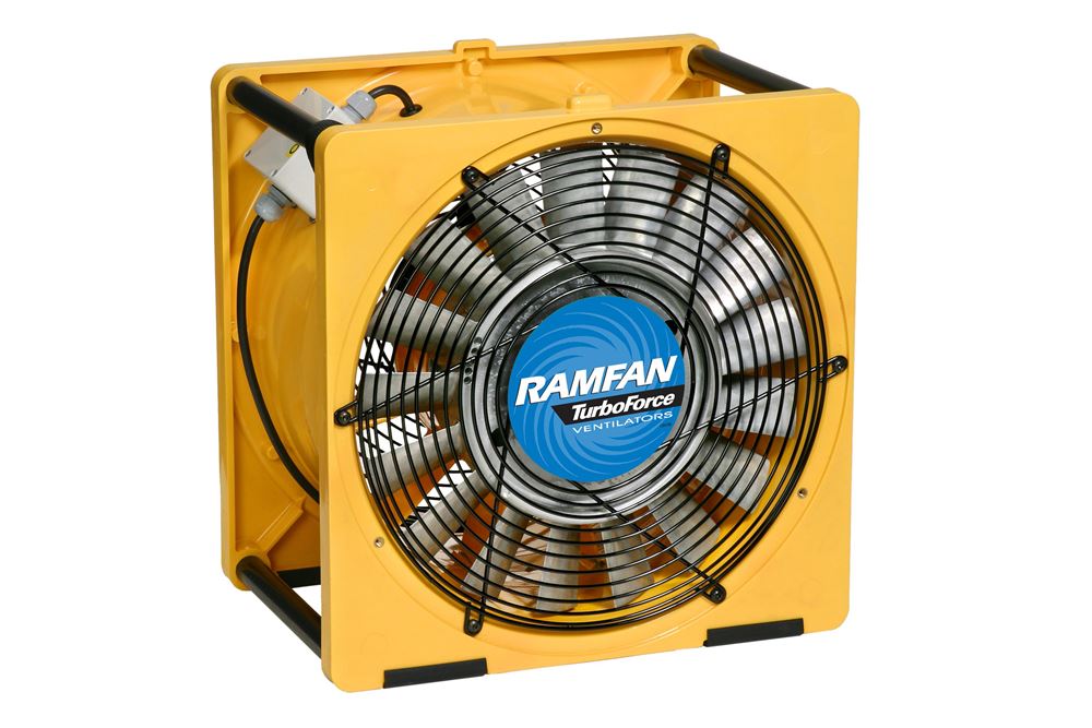 RAMFAN 16”/ 40cm | EFi120 Yüksek Kapasite Basıcı/Egzost, NSN : 4140-01-608-6001 PN : EA8120